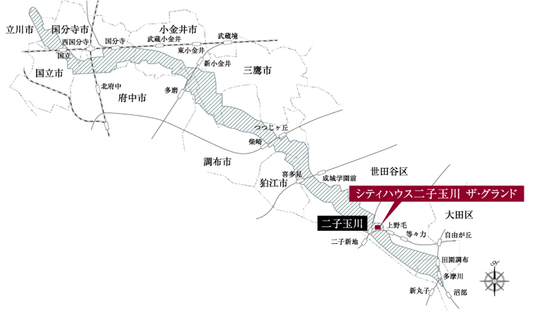 国分寺崖線景観基本軸 シティハウス二子玉川ザ グランド 住友不動産の新築マンション 分譲マンション 戸建の公式ブログ