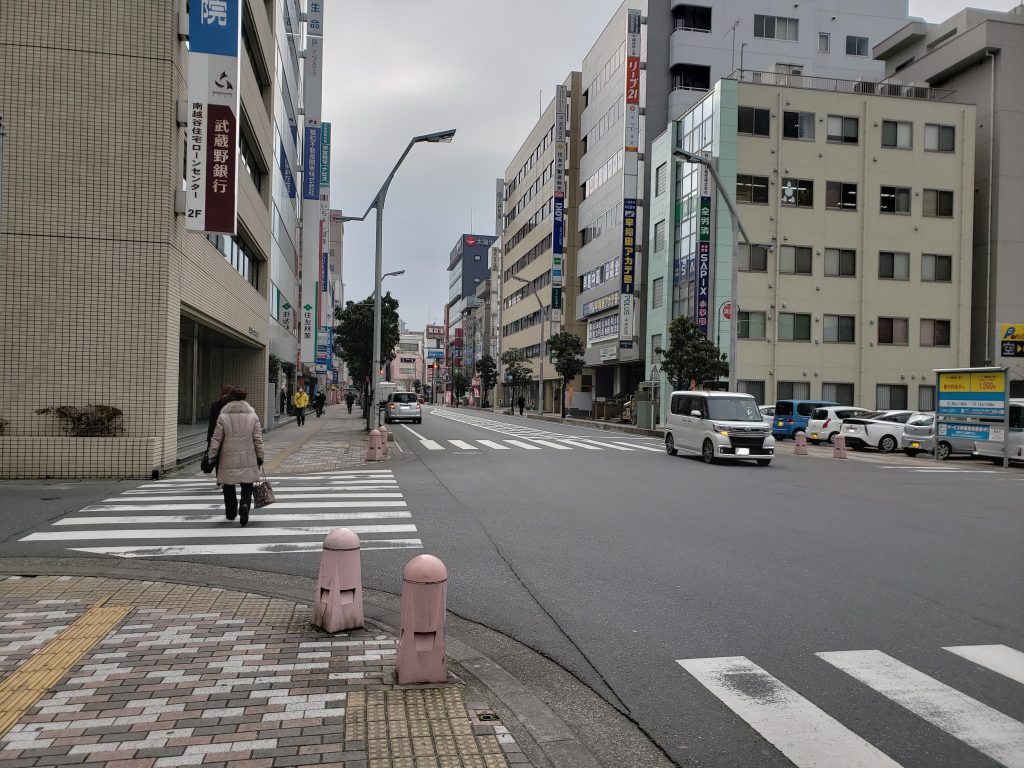 ここ から 越谷 西 高校 まで 自転車