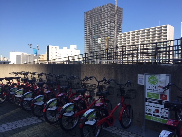 品川 公園 自転車